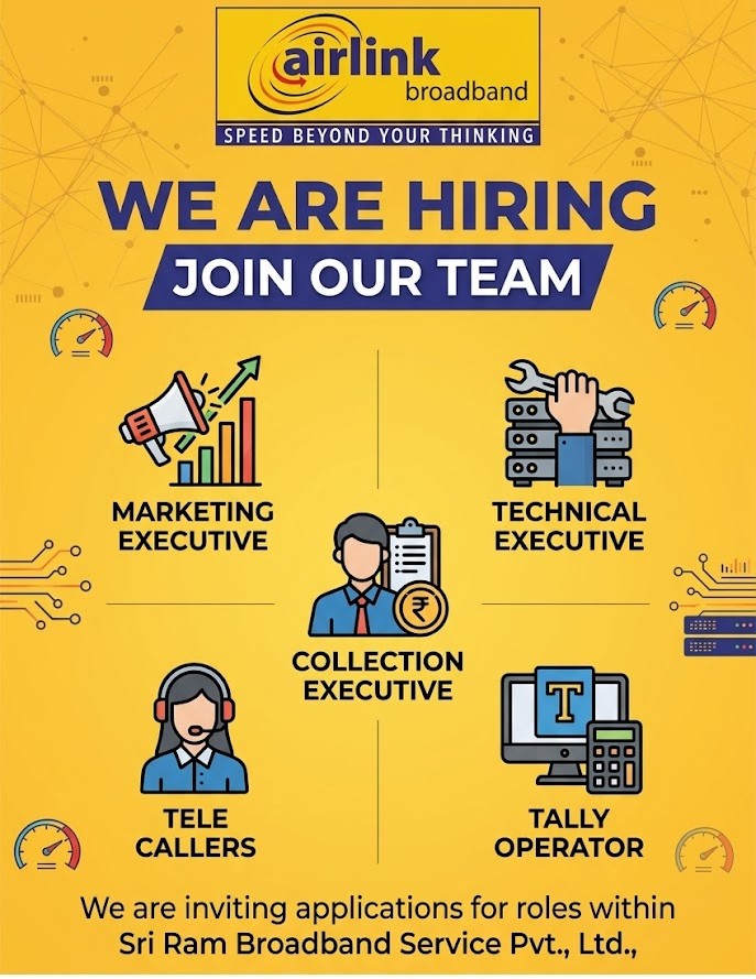 Airlink Hiring Poster